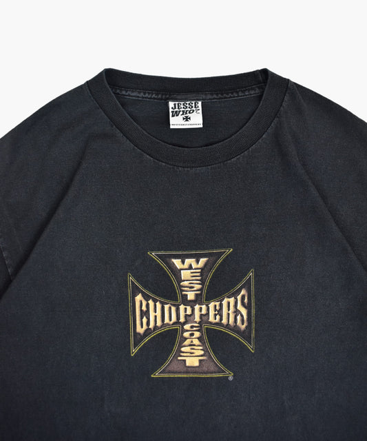 1990s WEST COAST CHOPPERS T-Shirt (L)