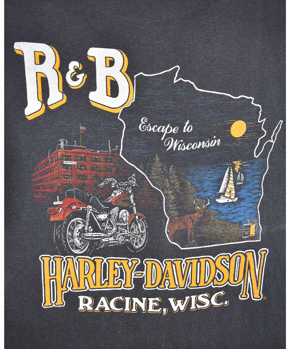 1989 HARLEY DAVIDSON Vintage T-Shirt (XL)