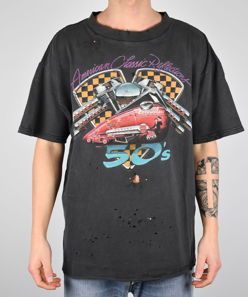 Camiseta Vintage HARLEY DAVIDSON 1998 (XL)