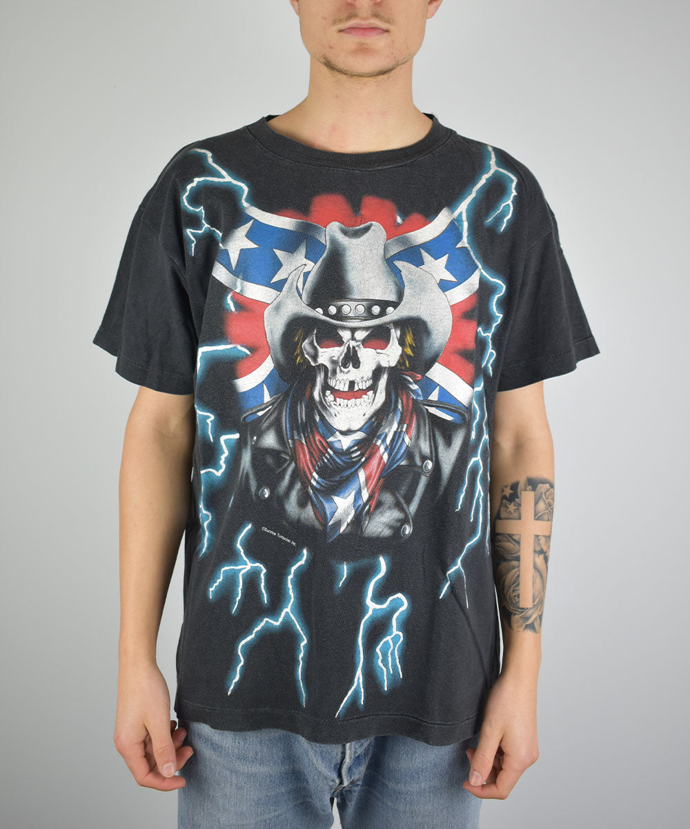 1990s AMERICAN THUNDER T-Shirt (L)