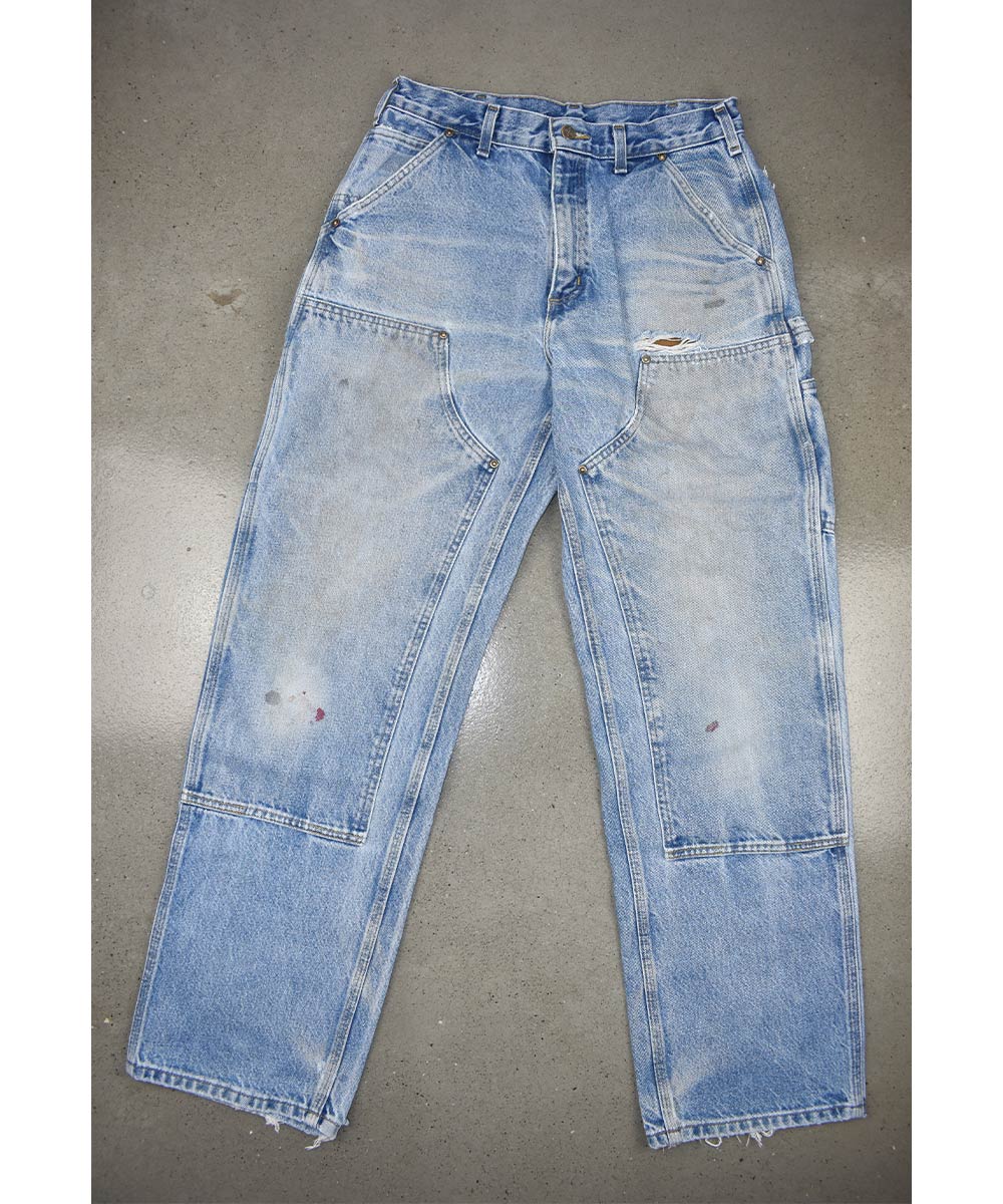 Carhartt double 2024 knee denim