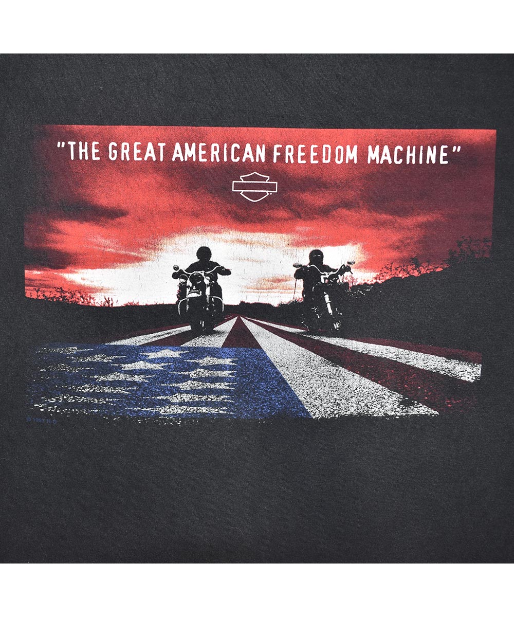 Camiseta Vintage HARLEY DAVIDSON 1997 (XL)