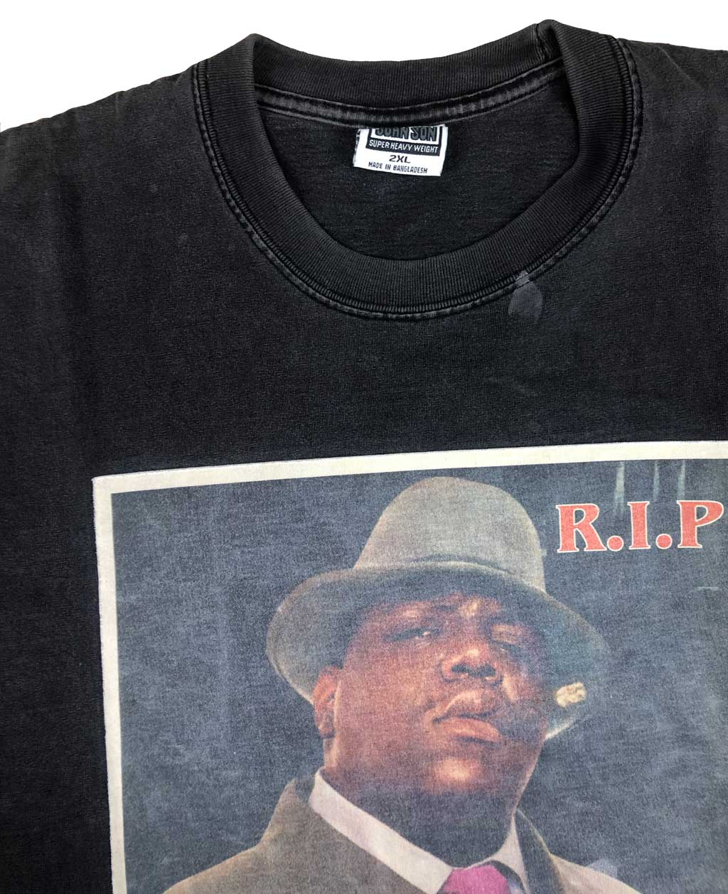 00s NOTORIOUS B.I.G. "Memorial" Camiseta Retro