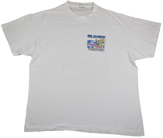 Vintage Big Johnson 1994 "Jet Skis" Vintage Shirt Vintage Big Johnson shirt with a really cool back graphic. The shirt has some front logo details. The piece has a good vintage condition.