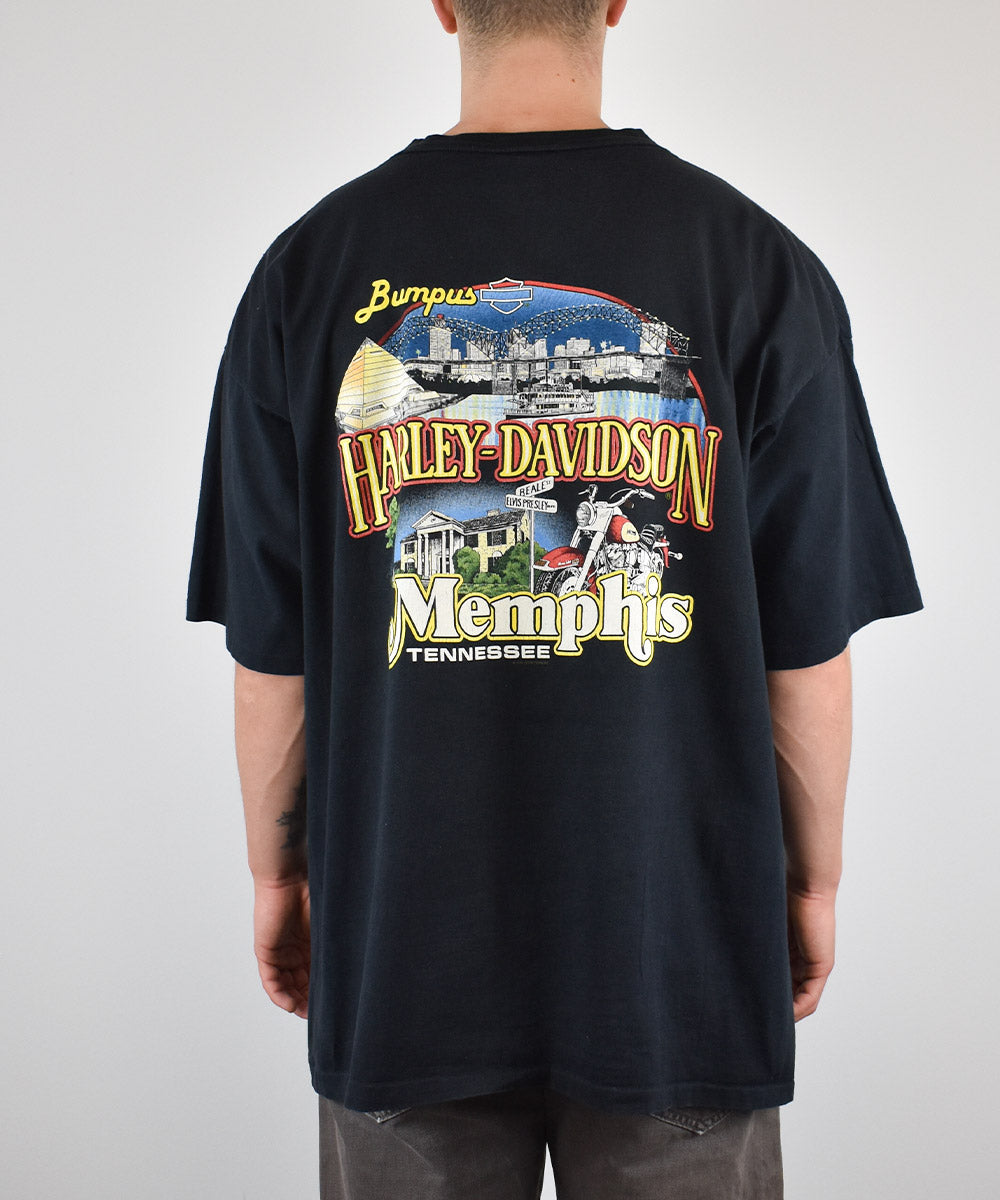 Camiseta Vintage HARLEY DAVIDSON 1993 (XXXL)