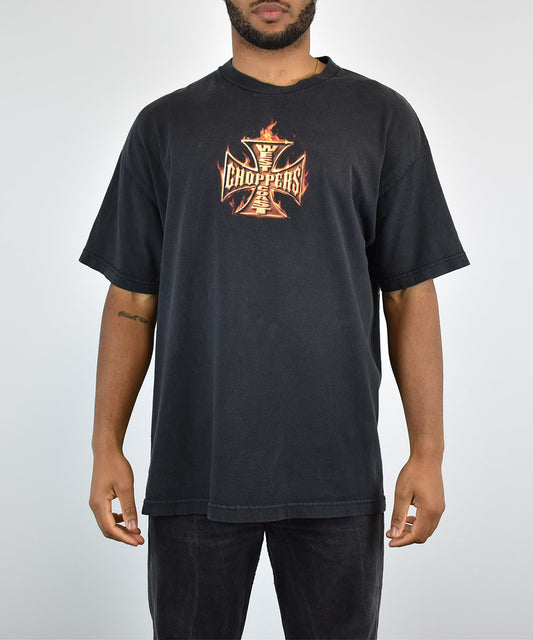 1990s WEST COAST CHOPPERS T-Shirt (XL)