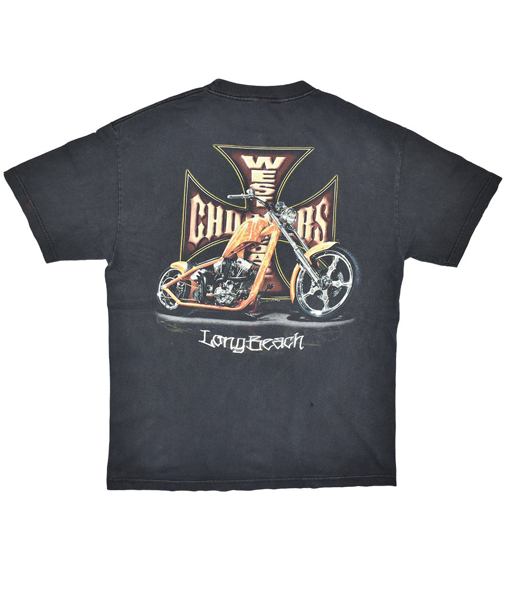 1990s WEST COAST CHOPPERS T-Shirt (L)