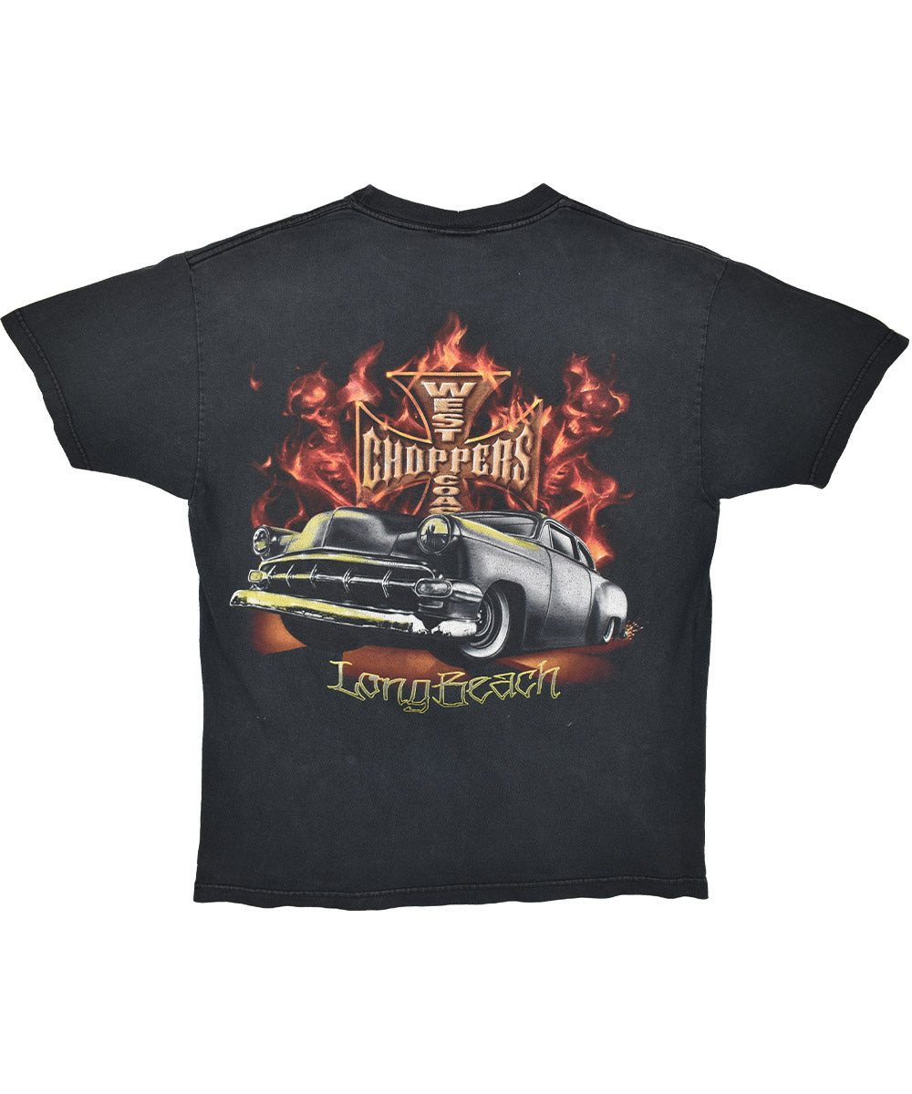 1990s WEST COAST CHOPPERS T-Shirt (L)