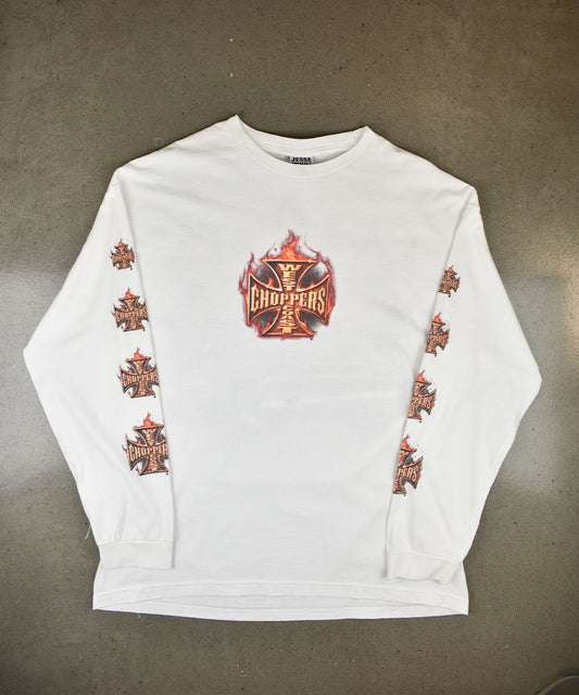 1990s WEST COAST CHOPPERS Long-Sleeve (XL)