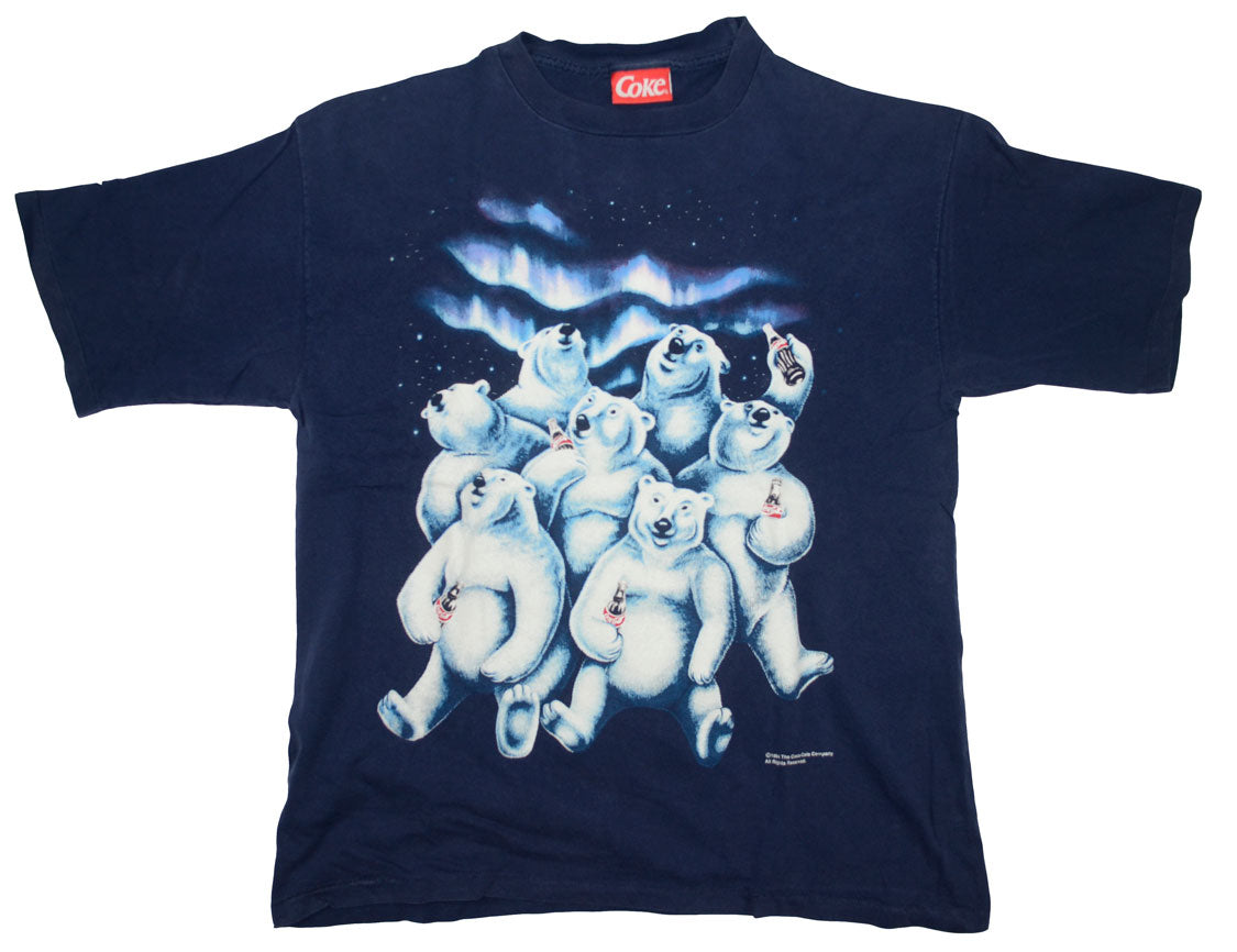 coca cola monsters of the gridiron t shirt ▷ Vintage Coca Cola T-Shirt 1994 | Made in USA