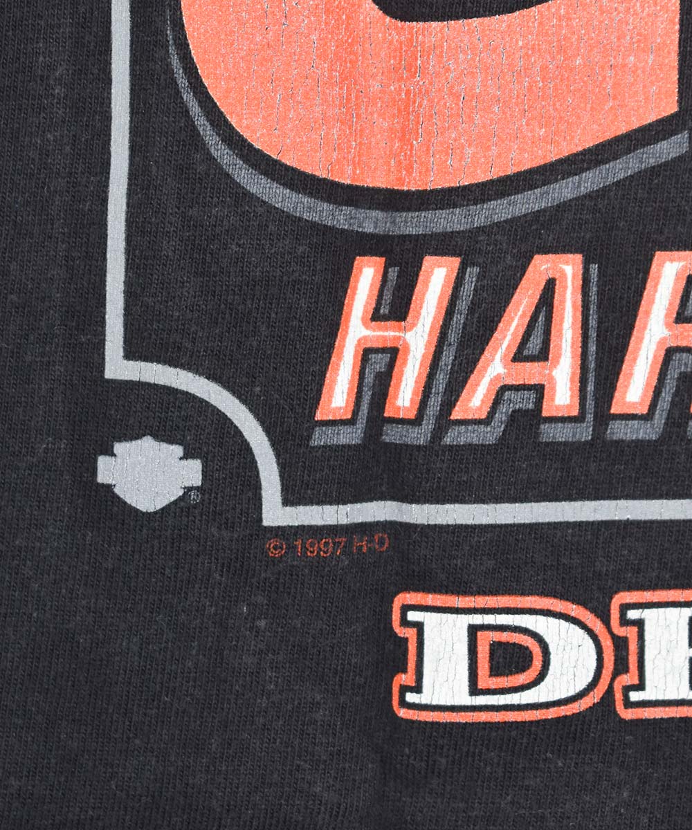 Camiseta Vintage HARLEY DAVIDSON 1997 (XL)