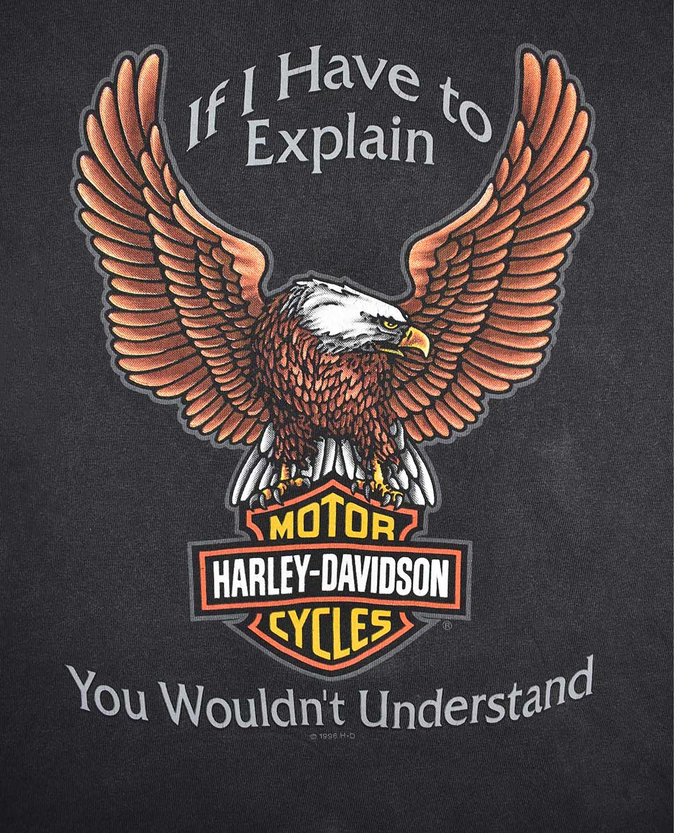 Camiseta vintage HARLEY DAVIDSON 1996 (XL)