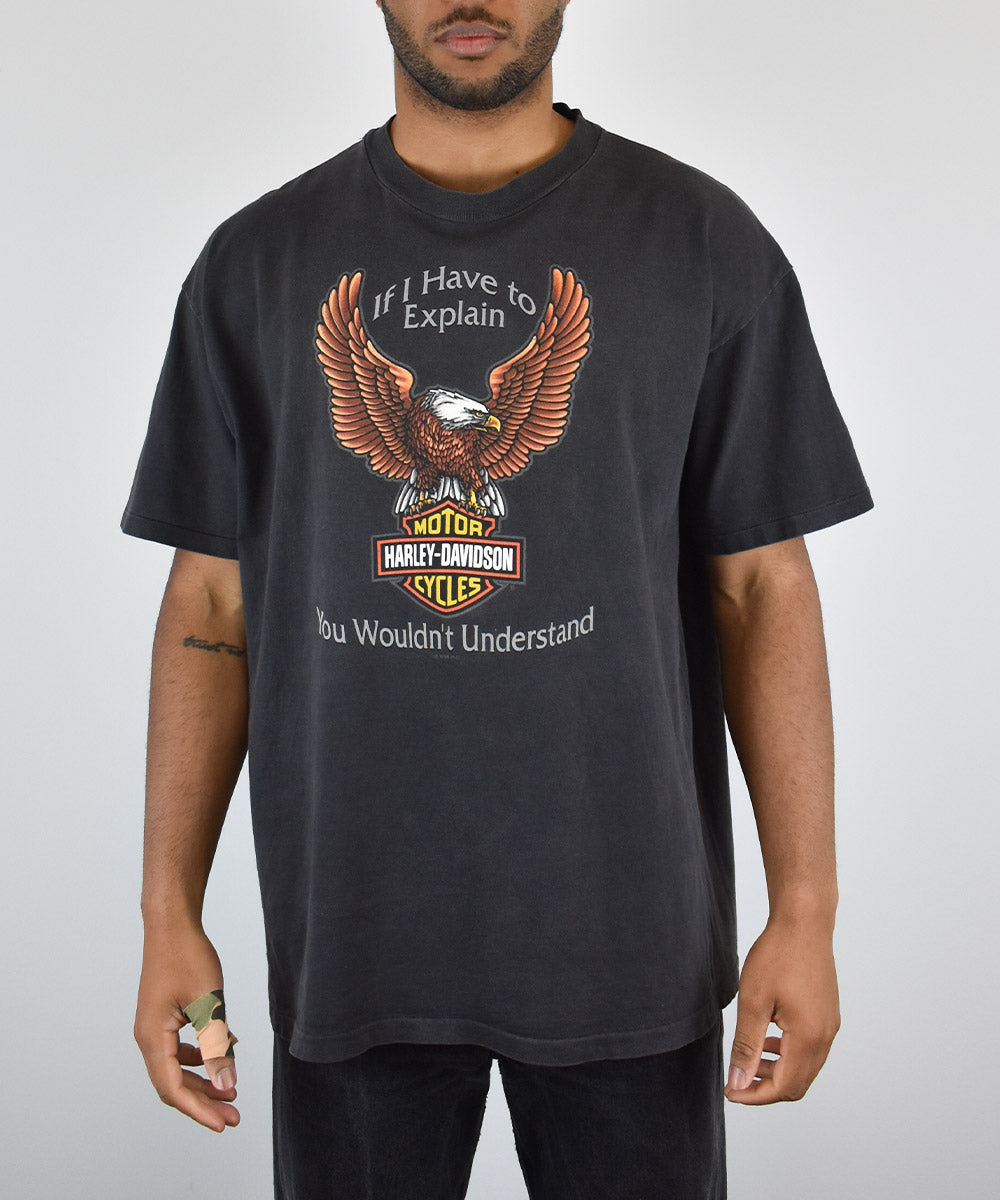 Camiseta vintage HARLEY DAVIDSON 1996 (XL)
