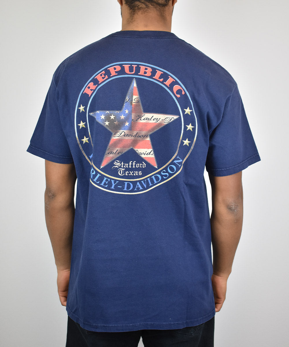 Camiseta vintage HARLEY DAVIDSON 2001 (L)