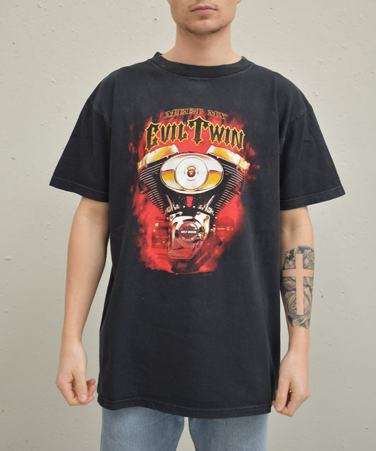 2002 HARLEY DAVIDSON Vintage T-Shirt (L)