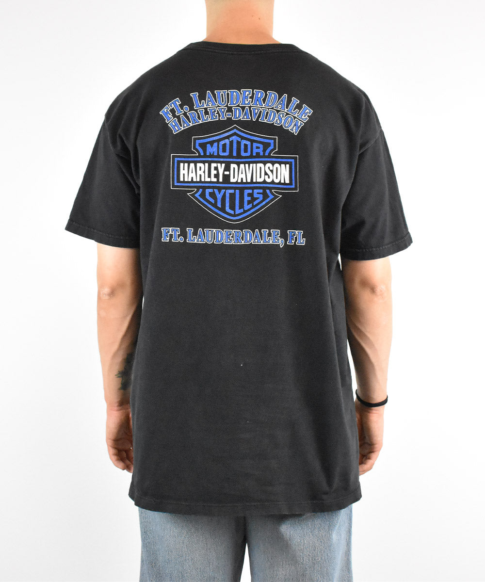 Camiseta Vintage HARLEY DAVIDSON 2001 (XL)