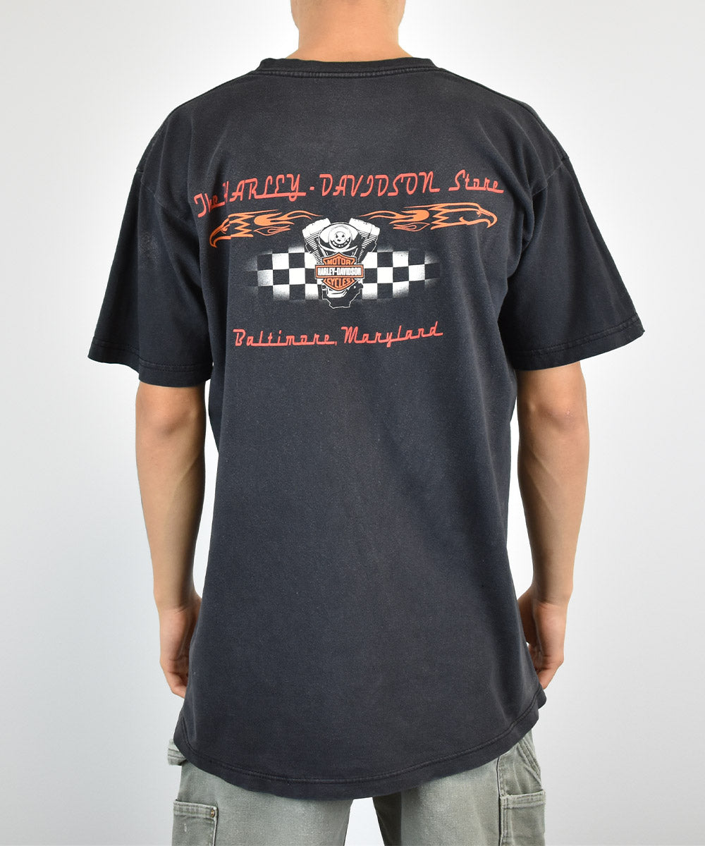 2001 HARLEY DAVIDSON Vintage T-Shirt (L)