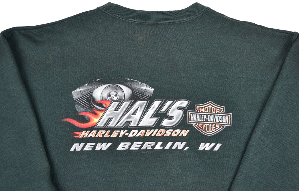 00s Harley Davidson "100 Year Anniversary" Sudadera Retro