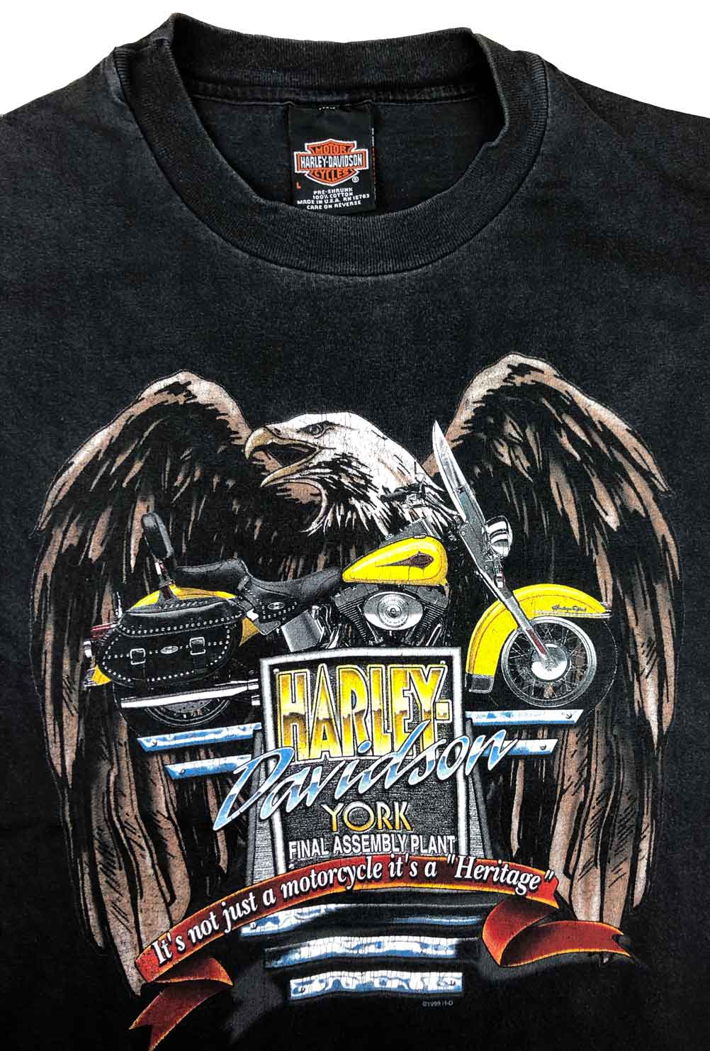 1999 HARLEY DAVIDSON "15th Annual Open House" Camiseta Vintage