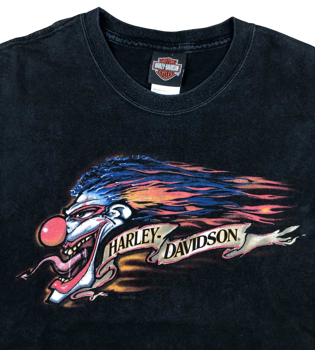00s HARLEY DAVIDSON "Alamo City" Camiseta Retro
