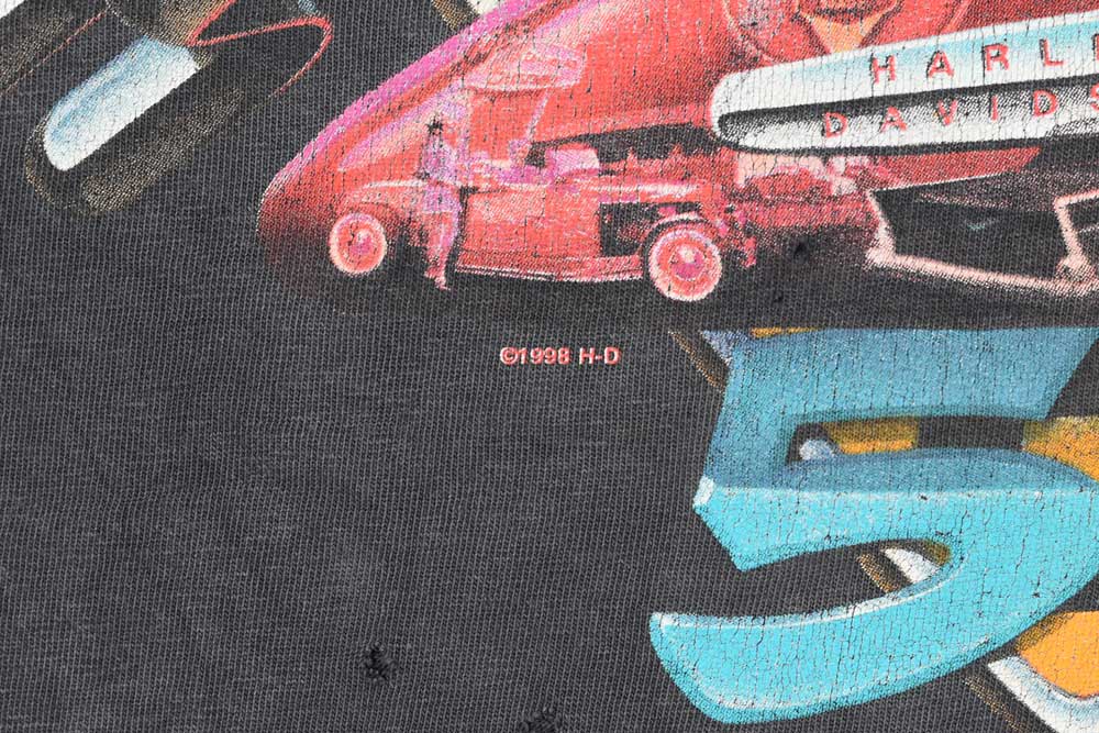 Camiseta Vintage HARLEY DAVIDSON 1998 (XL)
