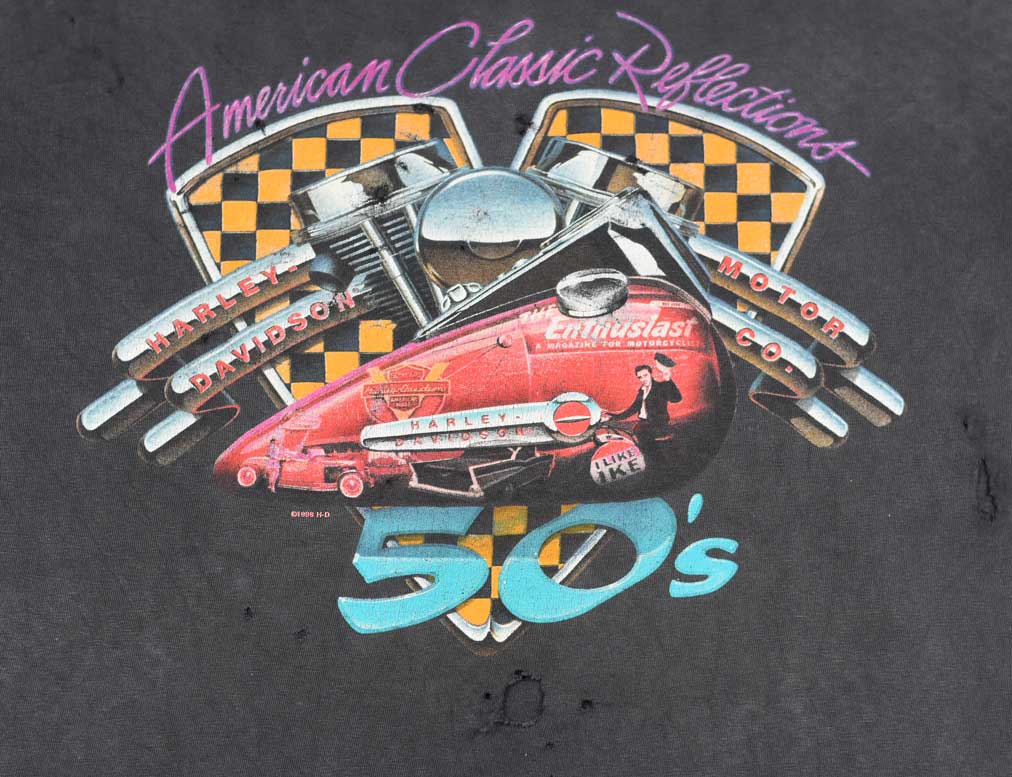 Camiseta Vintage HARLEY DAVIDSON 1998 (XL)