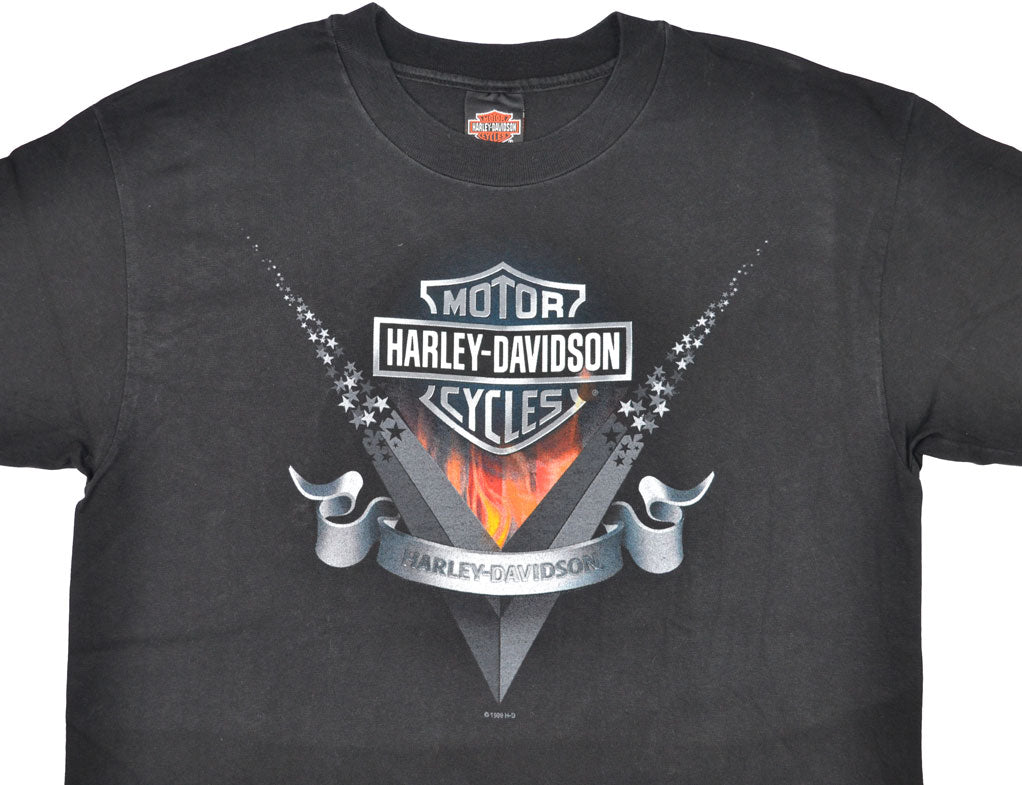 90s HARLEY DAVIDSON "Buffalo NY" Camiseta Vintage