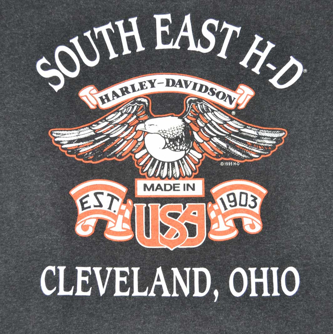 1995 HARLEY DAVIDSON T-Shirt (L)
