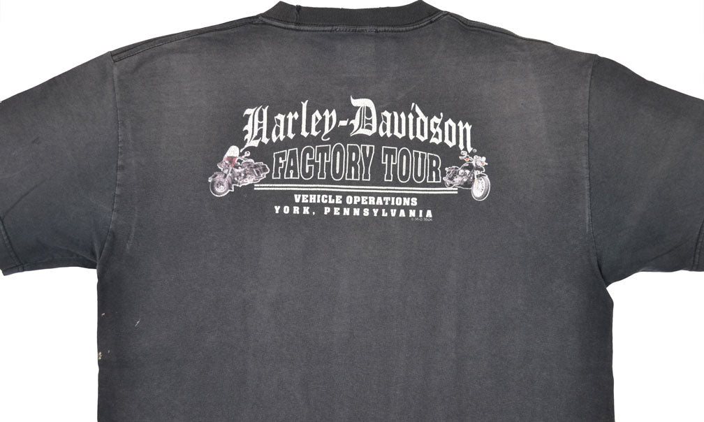 2001 HARLEY DAVIDSON Vintage T-Shirt (L)