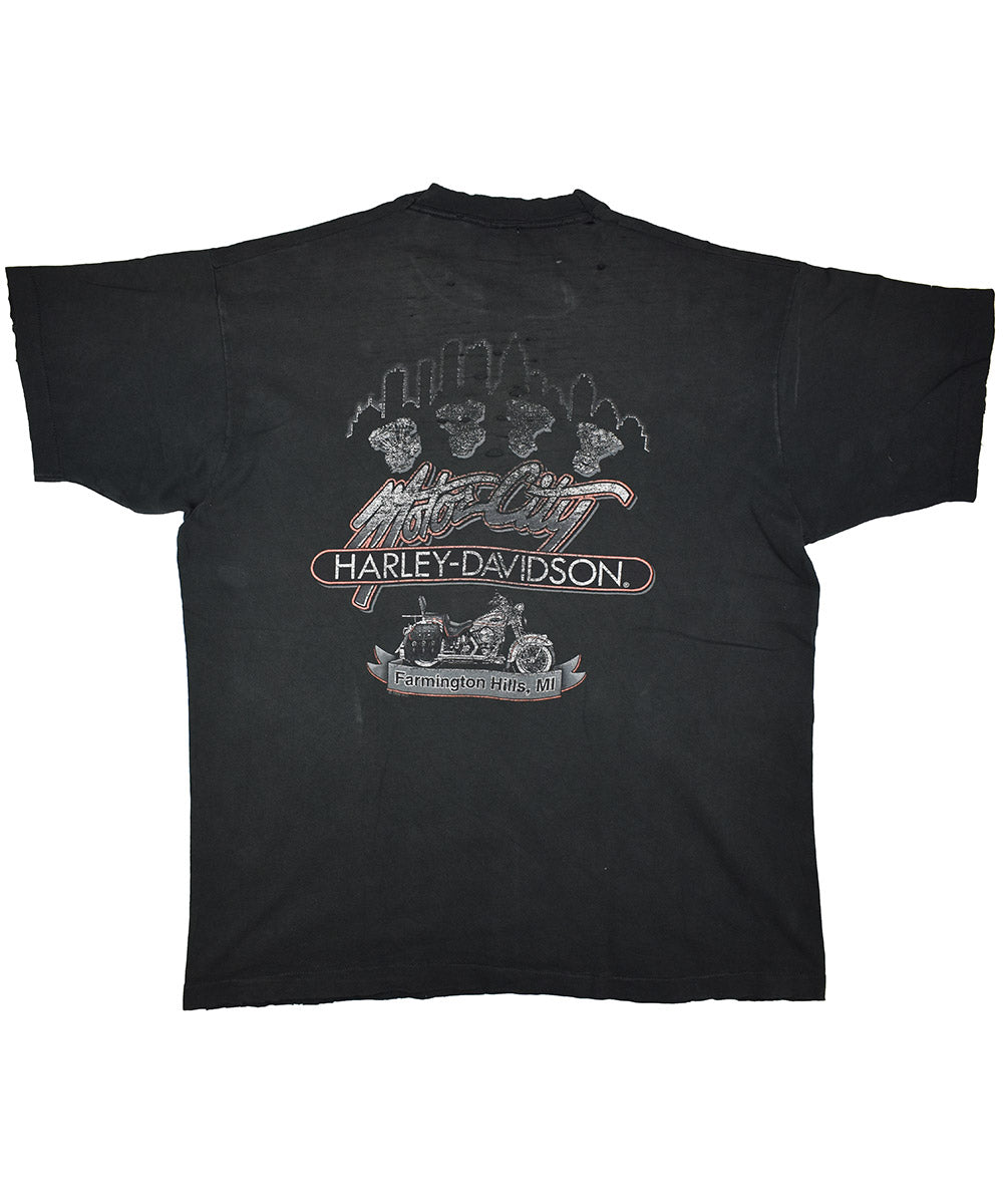 Camiseta Vintage HARLEY DAVIDSON 1998 (XL)