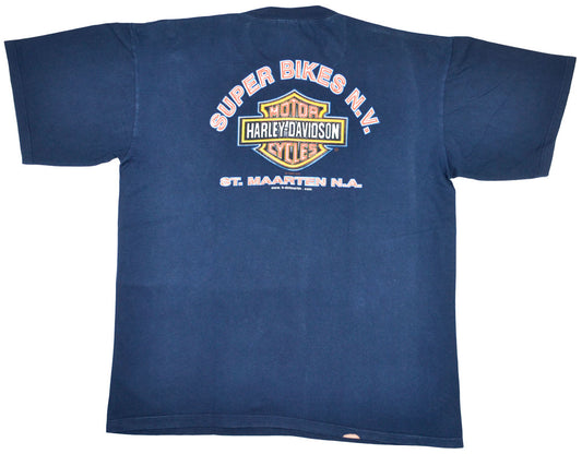 Vintage Harley Davidson 1999 "For Ever And Ever" Motorcycle Shirt Vintage Harley Davidson shirt with two sides graphics. The shirt has a really good condition.