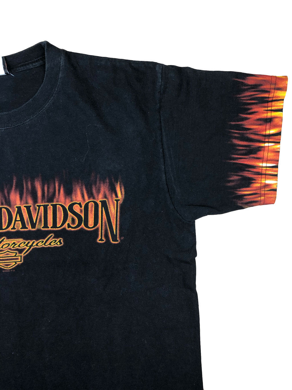 00s HARLEY DAVIDSON "Savannah" Camiseta Retro