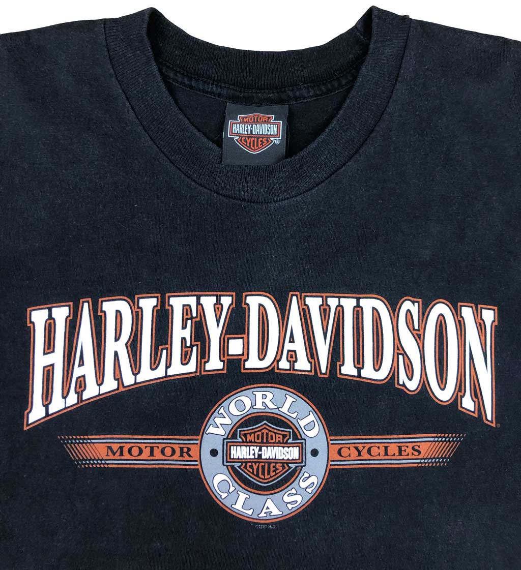 00s HARLEY DAVIDSON "Shawinigan" Camiseta Retro