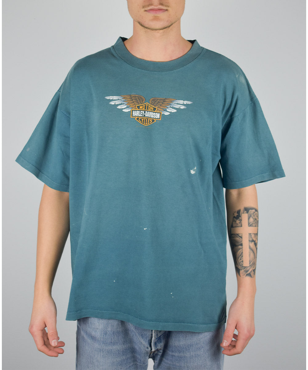 Camiseta Vintage HARLEY DAVIDSON 1993 (L)