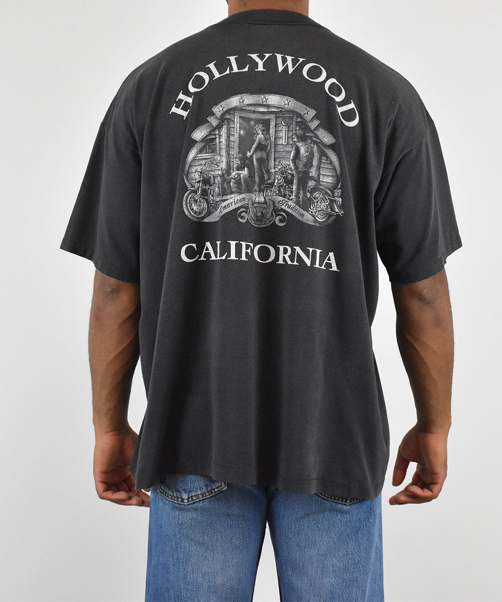 Camiseta Vintage HARLEY DAVIDSON 1991 (XL)