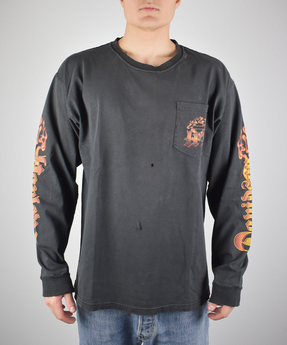 Camiseta Manga Larga Retro HARLEY DAVIDSON (L)