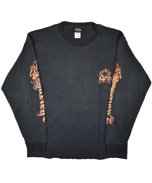 HARLEY DAVIDSON Retro Long-Sleeve T-Shirt (L)