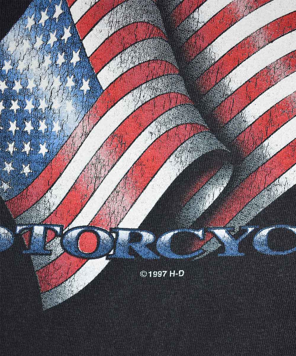 1990s INDIAN MOTORCYCLE T-Shirt (L)