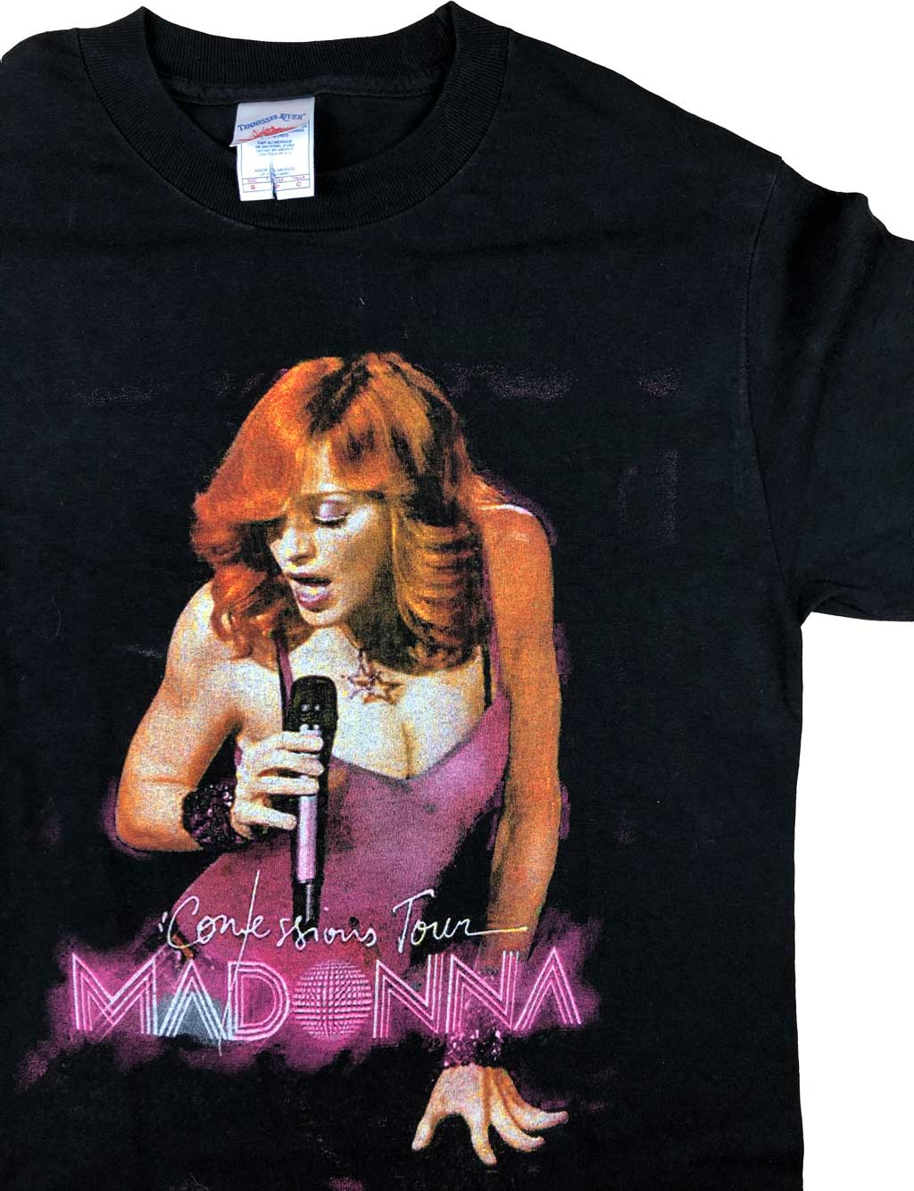 00s MADONNA "Confessions Tour" Camiseta Retro