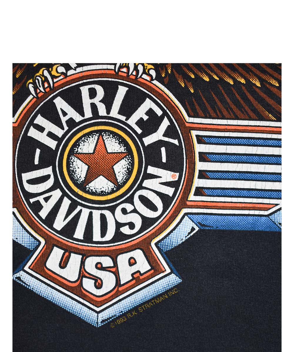 Camiseta Vintage HARLEY DAVIDSON 1993 (XXXL)