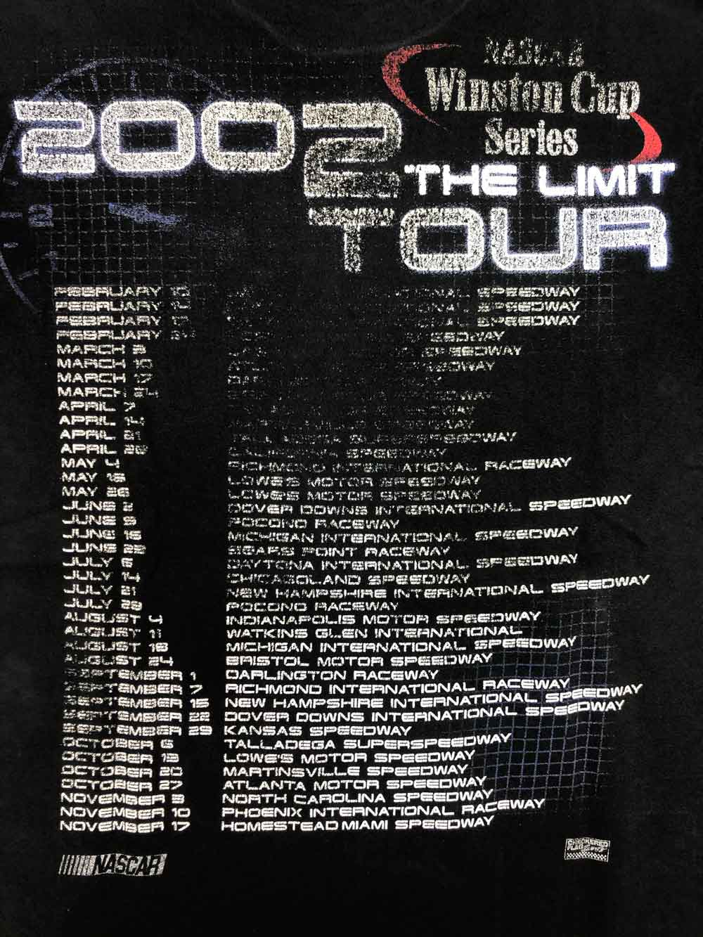 2002 NASCAR Vintage T-Shirt (M)