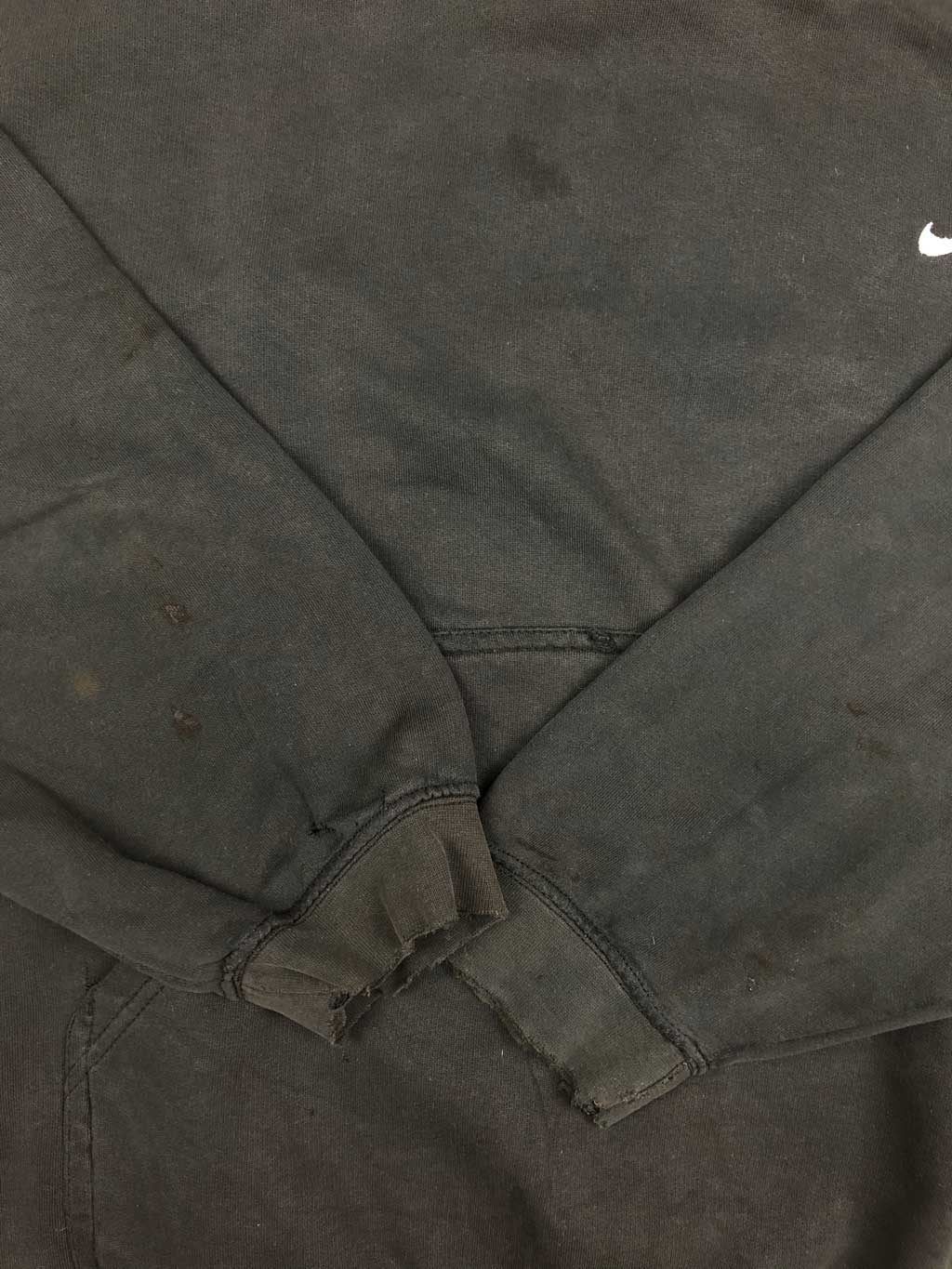 00s NIKE Mini Logo Bordado Hoodie Retro