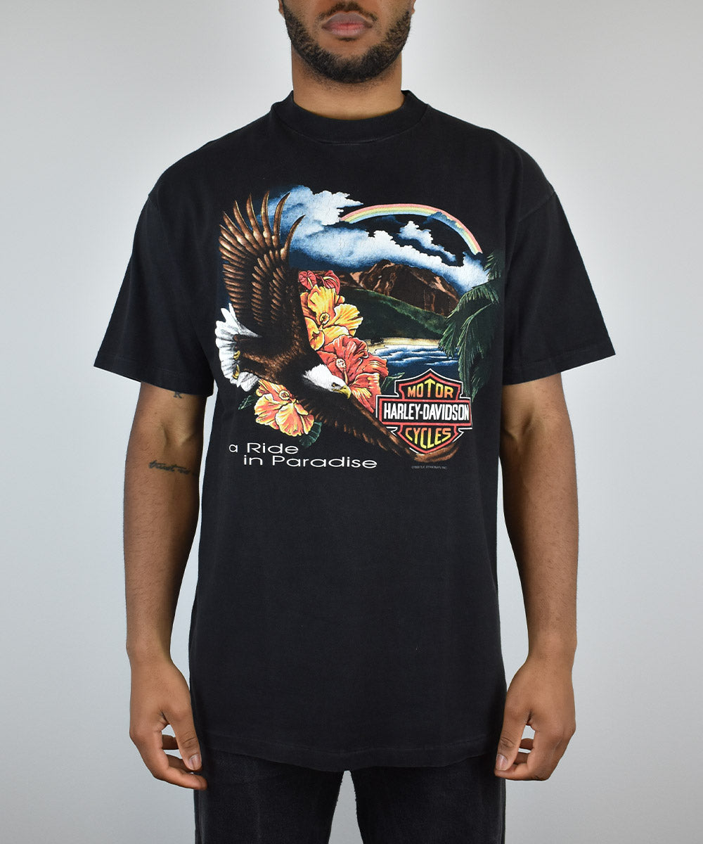 Camiseta Vintage HARLEY DAVIDSON 1993 (L)