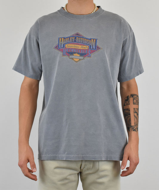1992 HARLEY DAVIDSON Vintage T-Shirt (M)