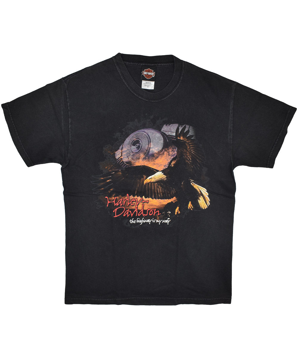 Camiseta Vintage HARLEY DAVIDSON 2002 (M)