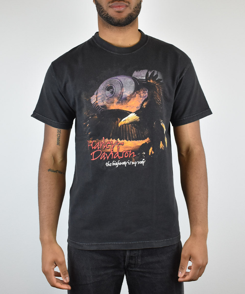 Camiseta Vintage HARLEY DAVIDSON 2002 (M)
