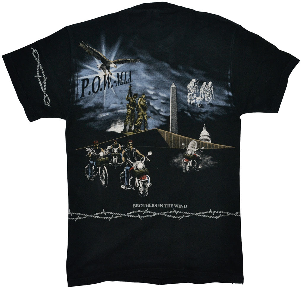 Vintage Rolling Thunder "Washington DC" 2001 Motorcycle Shirt Vintage Rolling Thunder motorcycle shirt with cool graphics. Really cool details all around the shirt. The tee has a really good condition with some minor flaws.