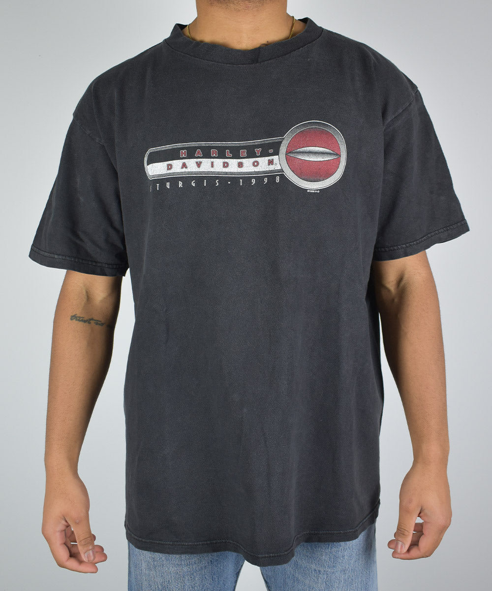 Camiseta Vintage Sturgis HARLEY DAVIDSON 1998 (XL)