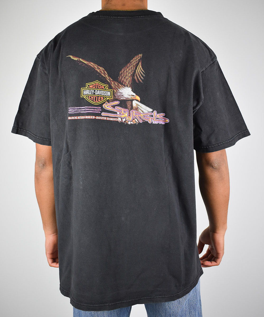 Camiseta Vintage Sturgis HARLEY DAVIDSON 1998 (XL)