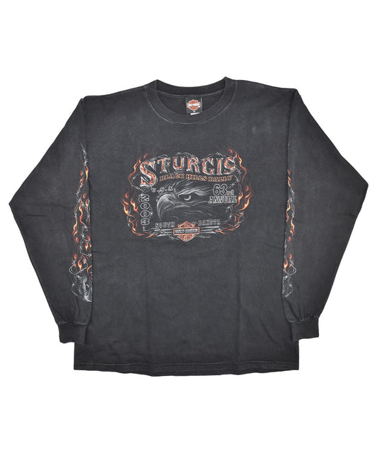 2003 HARLEY DAVIDSON Retro Long-Sleeve T-Shirt (XL)